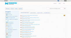 Desktop Screenshot of docs.nexcess.net